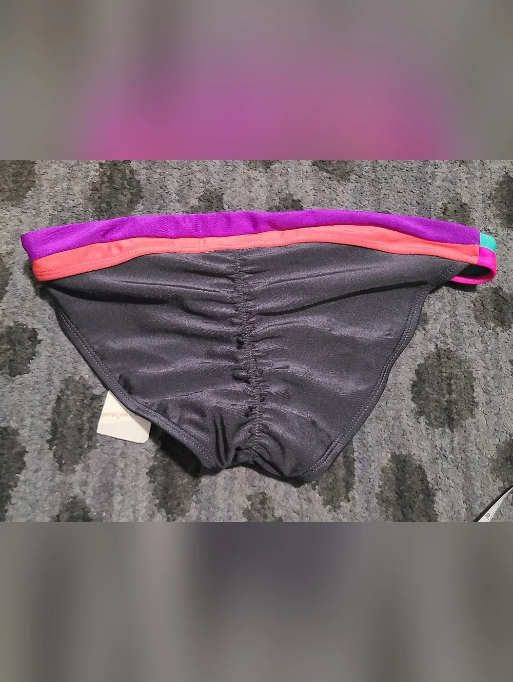 NWT Raisins Ruched Bikini Bottoms sz S